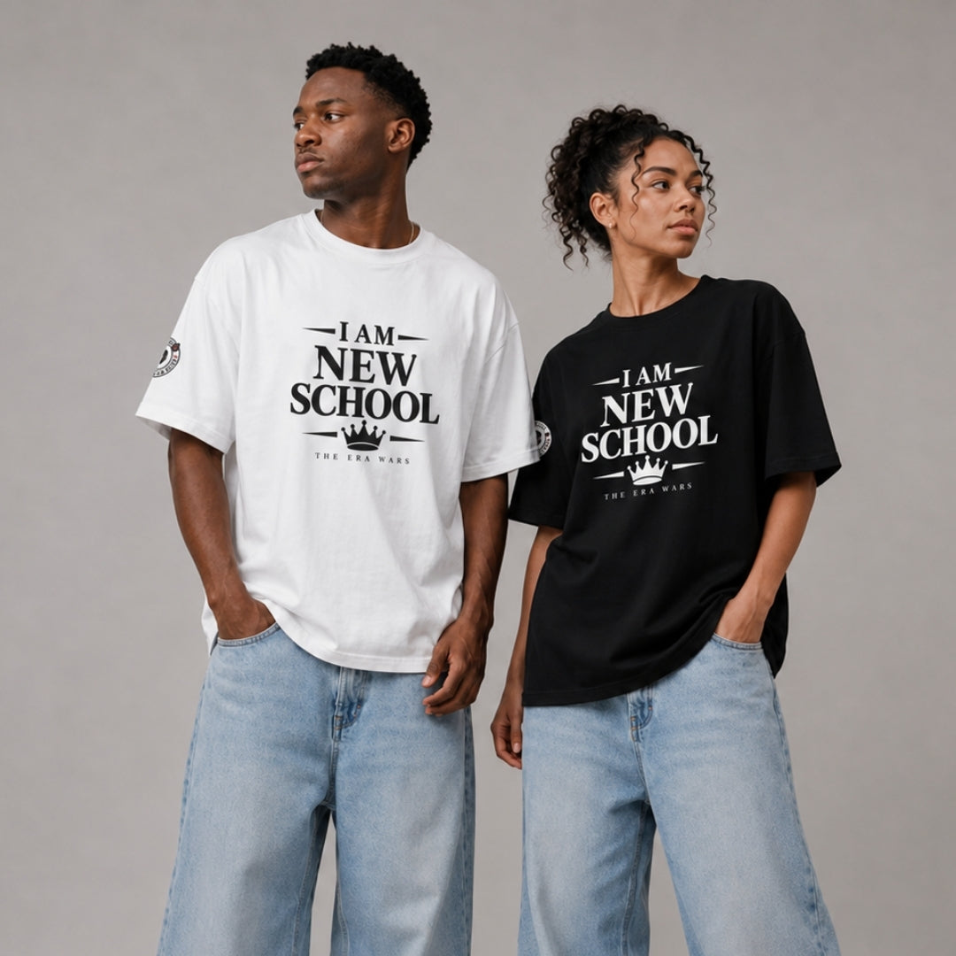 I Am New School Tee