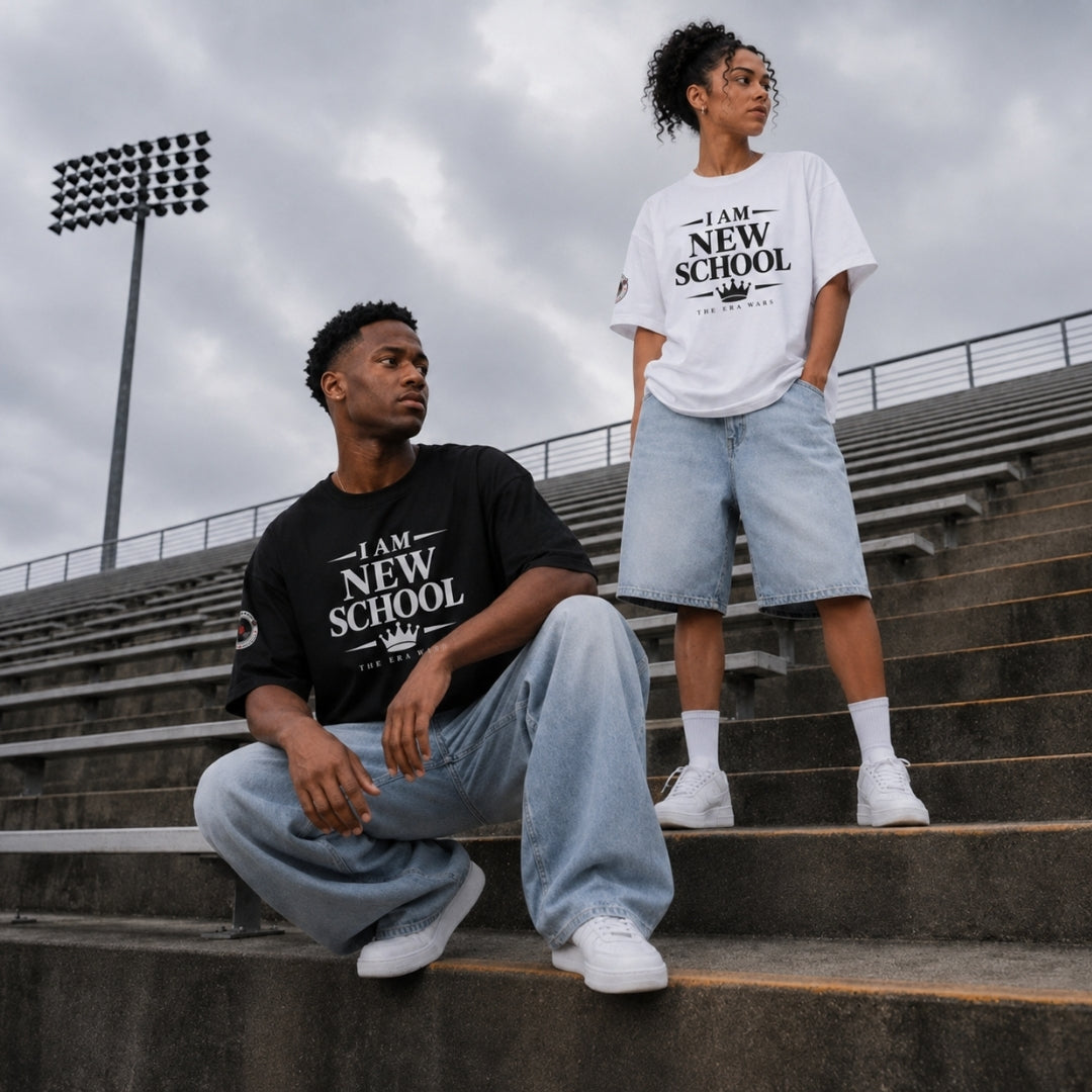 I Am New School Tee